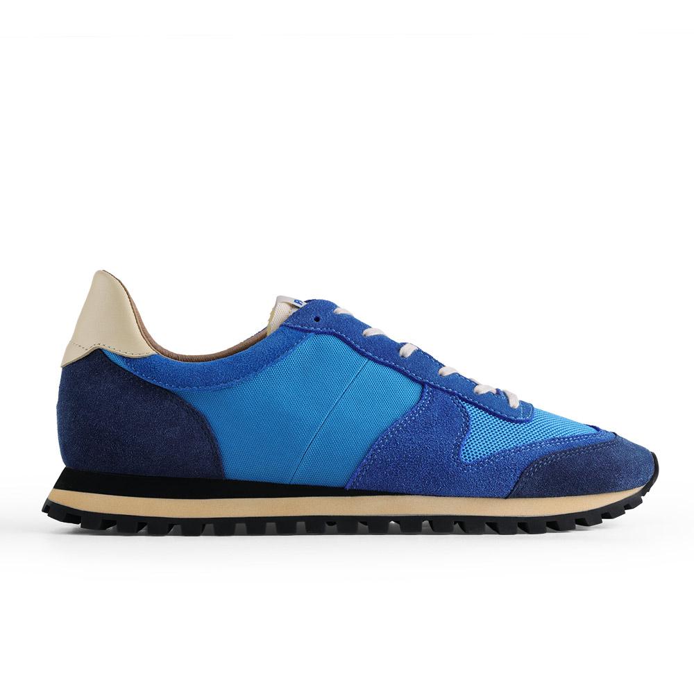 PANE Pace Nostalgia Model TIDES Gezeiten Dämpfung, Abriebfeste Niedrige Freizeitschuhe Unisex Blau PN5116BLU20B