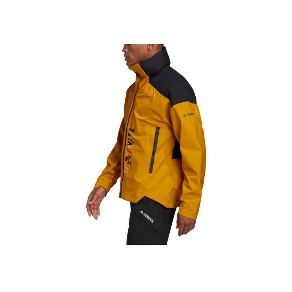 Adidas Sport Casual Minimalist Jacket Men Jackets Yellow FT9675