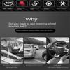Car Steering Wheel Booster Rotation Knob 360 Degree Rotation Bearing Power Handle Spherical Auxiliary Hand Control Steering Whee