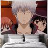 Large Cool GGintokiS Sakata Funny Popular Anime Popular Room Decoration Wall Tapestry Art Room Home Decor Wall Art Decor