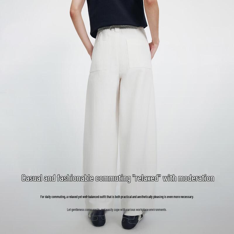 Navigare Women's Wide-Leg Cropped Pants