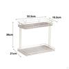 2 Tier Countertop Counter Tray Storage Plates Specialty Multipurpose Makeup Organizer