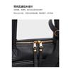 2025 New carriebowling bag simple and fashionable first layer cowhide messenger women's bag baguette bag
