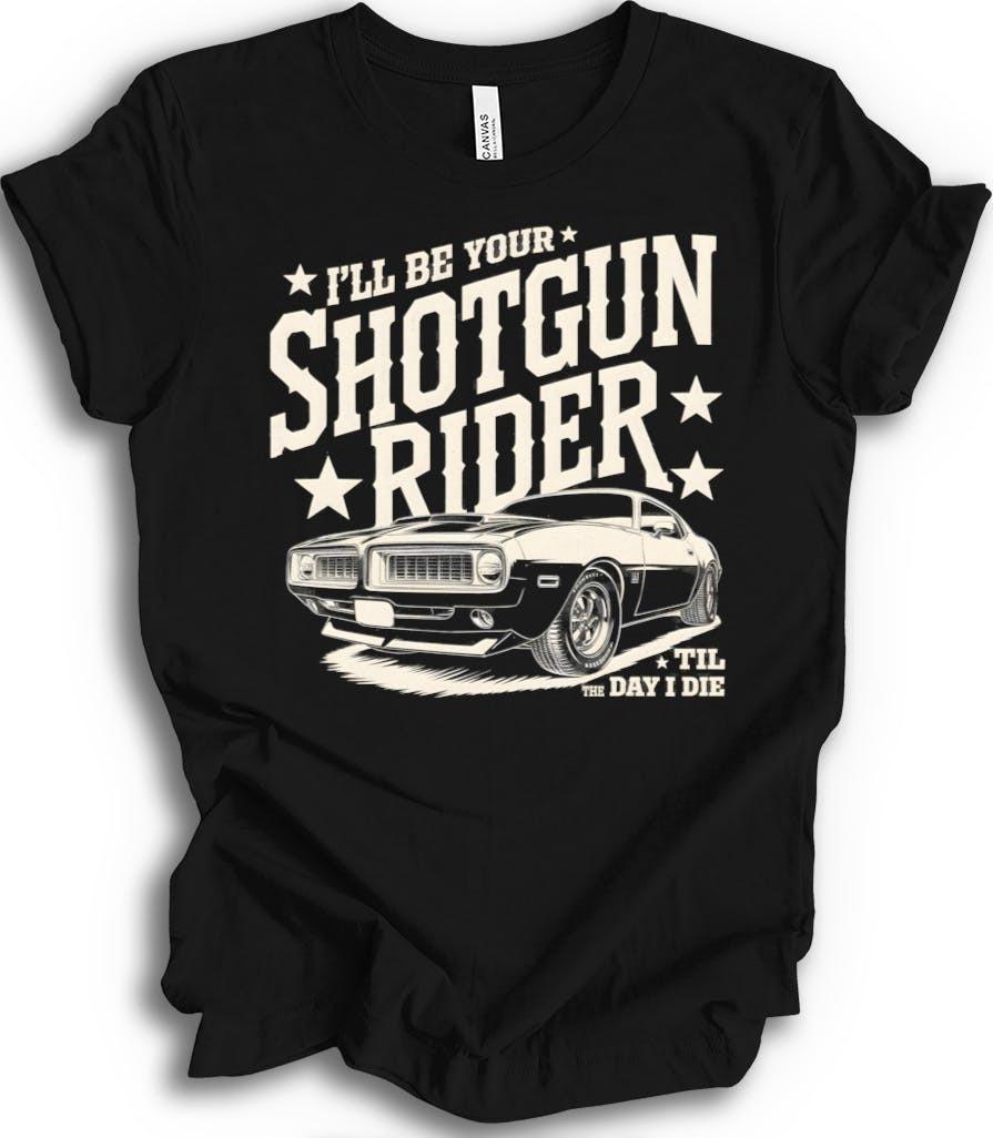 Shotgun Rider Western Adventure Free Spirit Country Life T-shirt XXXXL