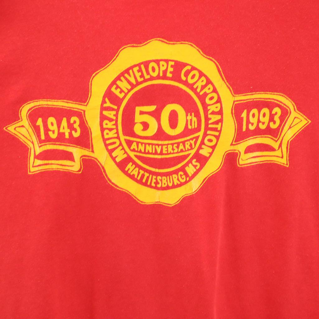 FRUIT OF THE LOOM BEST 90s Made In USA Old Print Short Sleeve T-shirt Men's Used