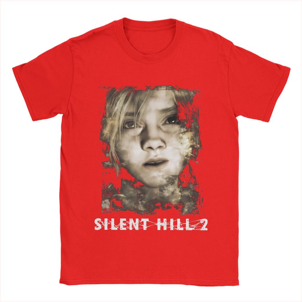 Chalk Scribbles In Silent Hill  Remake  Men T Shirts  Novelty Tees Short Sleeve O Neck T-Shirt Cotton Gift Idea Clothes