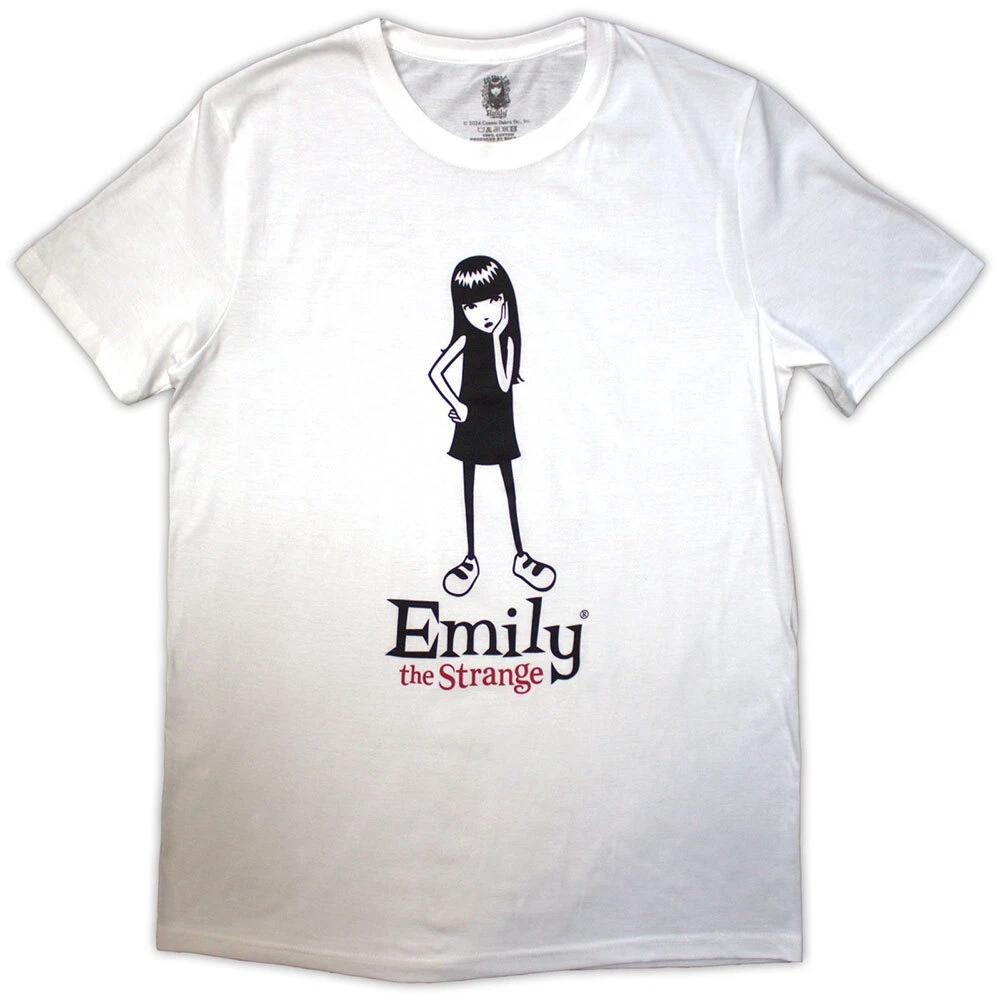 Emily The Strange Unisex T-Shirt: Emily Poses (Large) M