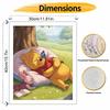 Disney Winnie The Pooh Paint By Number Kit Drawing Canvas DIY Picture Home Decor Painting Wall Art Oil Craft Gift Relaxing Hobby Fun