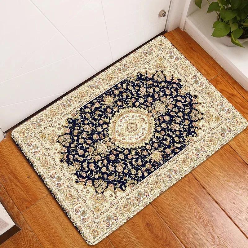 Bohemian Retro Non-Slip Rug - A Stylish Rug Suitable for Bedrooms Sofas and Living Rooms Creating A Warm and Inviting Home Décor