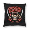 Tralalero Tralala Italian Brainrot Meme Pillowcase Printing Cushion Cover Gift Throw Pillow Case Cover Home Zippered Xcm
