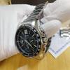 [USED] SEIKO BRIGHTZ Solar Radiowave Chronograph Black 8B82