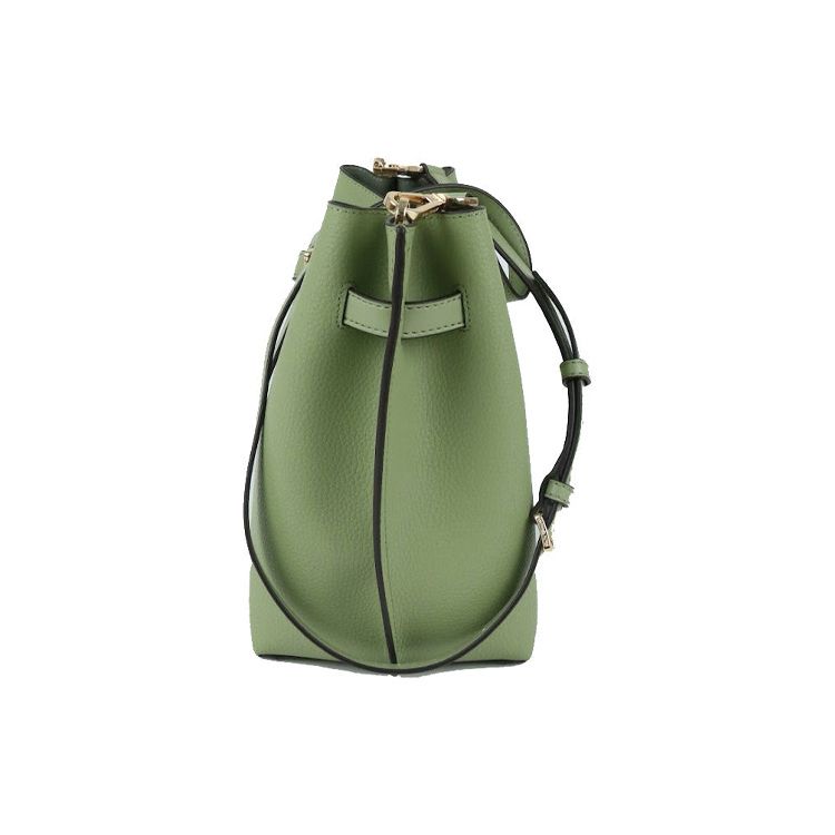 Michael Kors Mk Emilia Solid Fashion Leather Bucket Bag Women Bags Light-Sage 35S1GU5M1T-LIGHT-SAGE