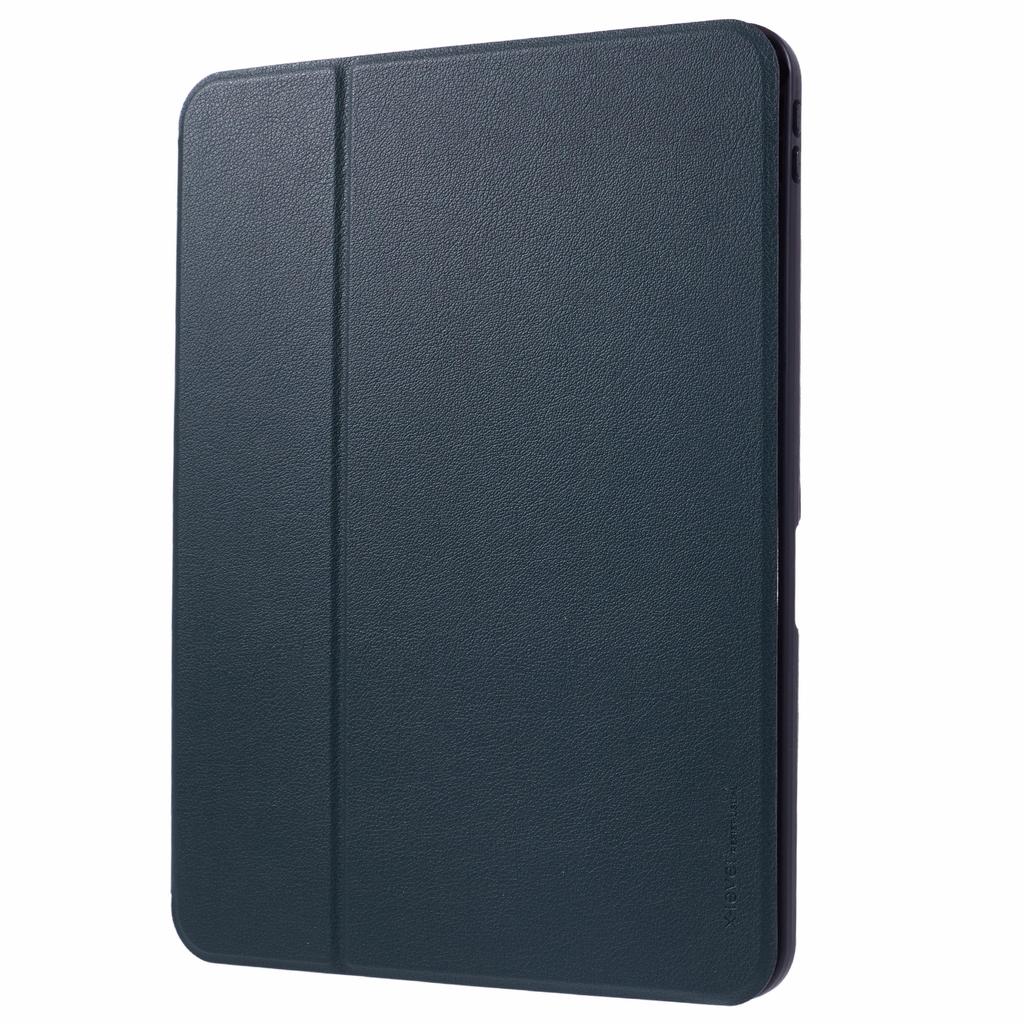 X-LEVEL For iPad Pro 11 (2025)/11 (2024) Case PU Leather Auto Wake/Sleep Cover with Pencil Holder Litchi Texture