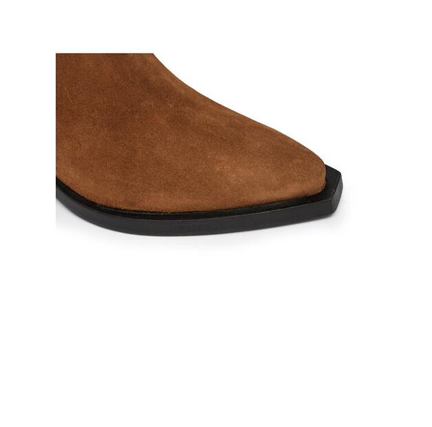 PINKO Ankle Boots Mozart Texano Al 23-24 BLKS1 102025 A0N8 Brown