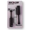 Scooter Pegs Black 2 Pcs P1 + Keys