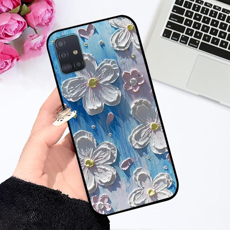 Pro Samsung Galaxy A71 4G 5G Pouzdro Galaxy A70 Silikonové TPU Matný Kryt Telefonu Pro Samsung A Quantum Fundas SM-A716N Coque Nárazník