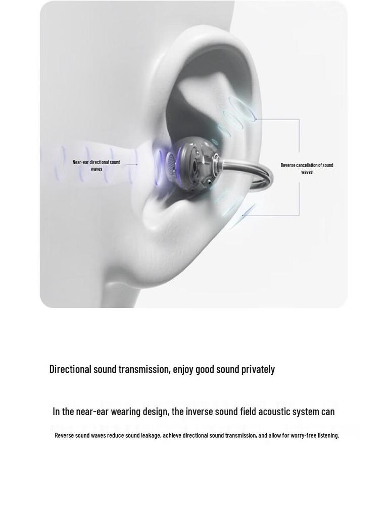 Huawei FreeClip: Wireless Open-Ear Bluetooth Headphones, Comfortable Fit & Long Battery Life.