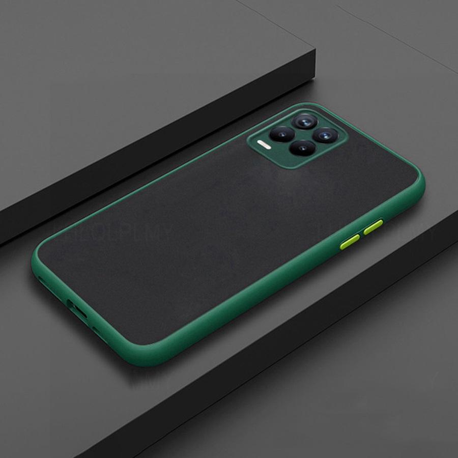 Luxury Shockproof Matte Case For OPPO A98 A78 A40 A74 A79 5G A54 A53 A38 A58 A18 A5 Reno 14 13 15 Pro Realme C53 C51 C63 C61 Armor Bumper Soft Cover