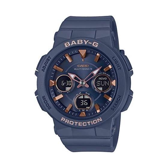 [Casio] Baby G Watch [Domestic Genuine Product] Radio Solar BGA-2510-2AJF Women s Blue