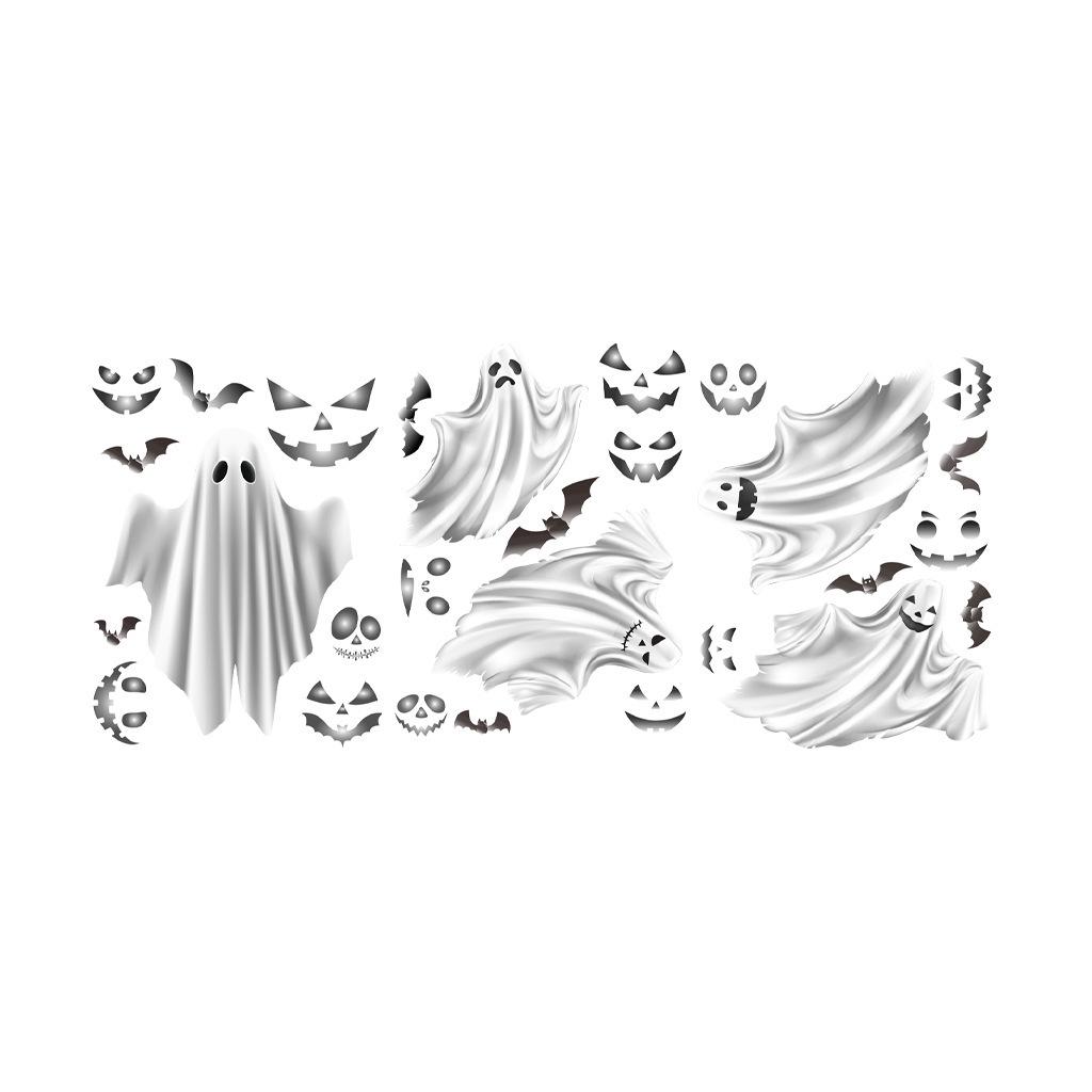 Glow-in-the-Dark Moon, Star, Cloud, Ghost & Sea Animal Wall Stickers