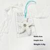 1 Piece Butterfly Applique Patch Hanging Rope Keyring  Starfish Sequin Handmade Beaded Clothing Sew On Patches Pendant