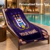Custom Text Anderlecht FC Print Beach Towel Large Towel For Home Bathroom Beach