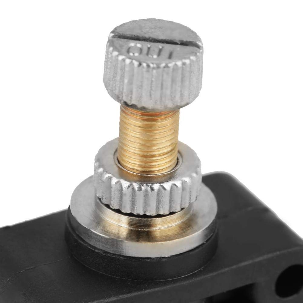 Sixrun 10pcs/set Pneumatic Flow Speed Valve, Push-in Speed Controller 6mm Pneumatic Air Flow Control Valve Connector, Pneumatic Quick Fitting