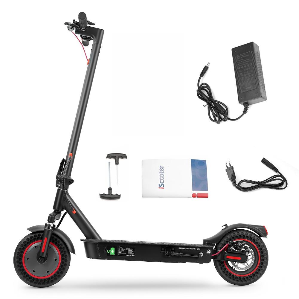 IScooter i9 MAX 500W 10" Monopattino Elettrico per Adulti - 36V 10AH Autonomia 40KM Controllo APP Doppia Sospensione E-Scooter