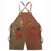 Canvas Work Apron Heavy Duty Material with Adjustable Straps Perfect for Woodworking Painting, and Crafts