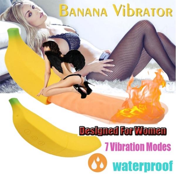 Banana Vibrator Female Masturbation Device Charging Electric Vibrator