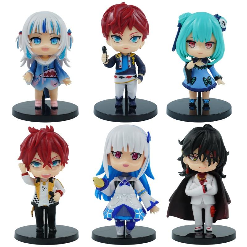 

Virtual Idol Action Figure Toy Wholesale 6 Styles Of 2d Peripheral Pvc Collectible Figures Characters)