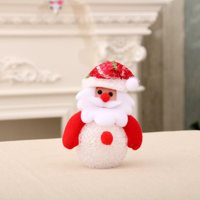 Luminous EVA Snowman Night Light Christmas Tree Ornament