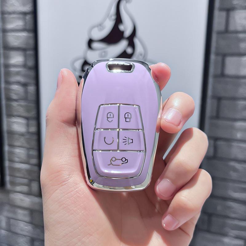 Tpu Car Remote Key Case Cover Protect Shell Fob For Southeast Soueast Dx3 Dx7 Braun Lingzhi V5 Lingshi V6 Lingyue V3 Accessories