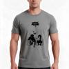 Vintage Retro Feeding The Pigeons Cute Gifts Tshirt Summer Casual Cotton Tee Oversized Streetwear Tops Vintage Graphic Print