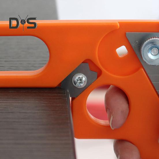 Edge Banding Trimmer Edge Cutter Tool with Circular Edge Scraper Easy Operation Multifunctional Woodworking Hand Trimming Tool