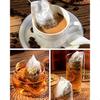 200pcs Disposable Tea Bags for Loose Leaf Tea Tea Filter Bags with Free Tea Spoon for Loose Tea Loose Leaf Tea Coffee Spice Her