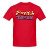 Unisex Pizza Tower Game Logo T Shirt Vintage Plus Size Cotton Sleeve Tee Shirt