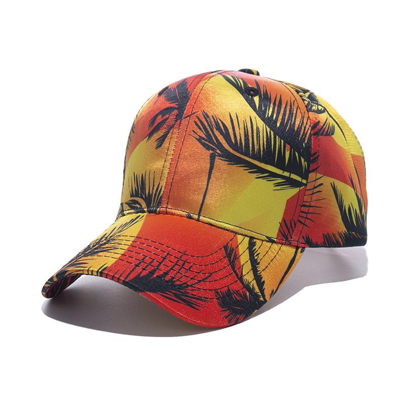 New Fashion Colorful Tie-Dye Baseball Cap Spring Men'S And Women'S Trend Lovers Hat Outdoor Sports Adjustable Sun Graffiti Bones