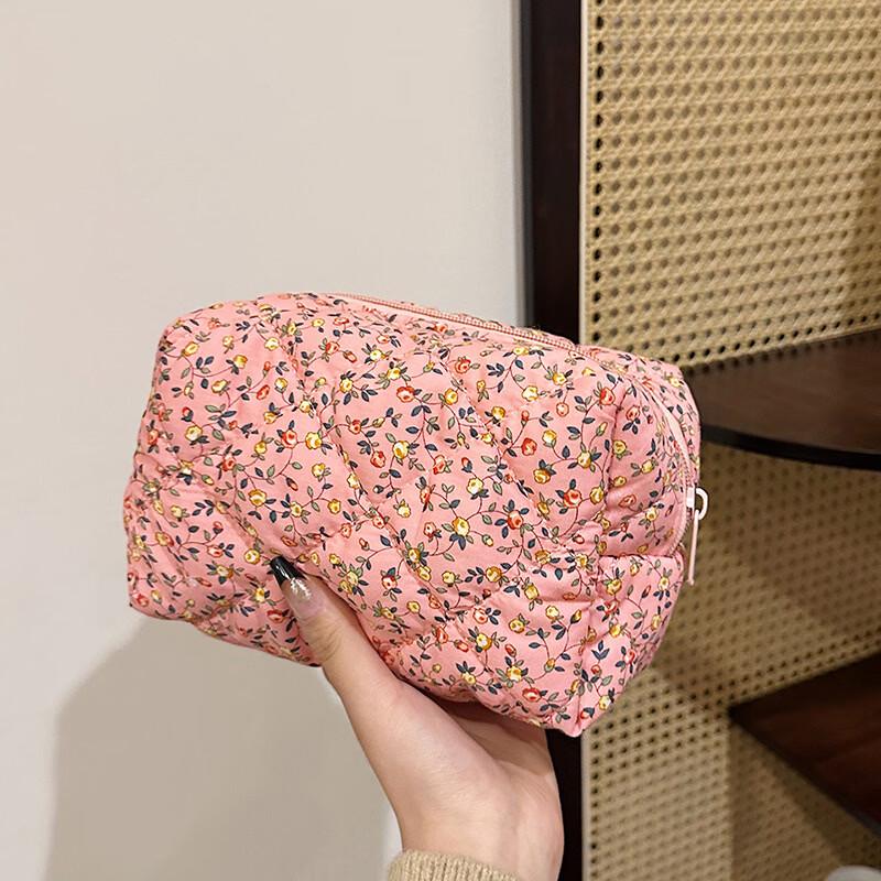 

OEING Floral Cotton Cosmetic Bag