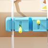Toggle Switch Cable Holder Clip 3 Slots Self-adhesive Home Office Desk Phone Charging Data Cord Organizer Keeper Power Wire Management Clip