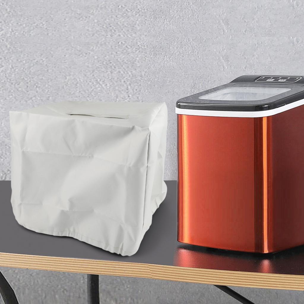 Adjustable Ice Maker Cover to Fit Most For Portable Countertop Machines