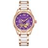 ORKINA Original Purple Women's Wristwatches Luxury Watches for Ladies Waterproof Stainless Steel Mechanical Woman Wrist watch