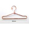 Large 30cm Doll Clothes Rack with 10 Hangers Rose Gold for 1/6 Scale Dolls Long Dress Storage 30x35cm