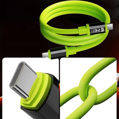 PD240W Super Schnellladekabel Typ C Hochgeschwindigkeitskabel USB Typ-c auf C Draht für iPhone 17Pro Samsung Xiaomi HUAWEI Android