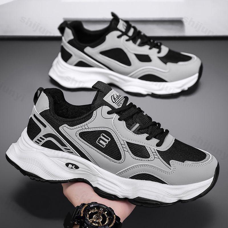 Fashion Mens Casual Sneakers 2025 Summer New Mesh Breathable Anti Slip Footwear Fashion Comfortable Light Tennis Outdoors Running Shoes