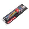 Awtools Klucze Imbusowe Hex/ 1,5-10,0Mm/ 9Szt. Kolor Kula Długie Black Line
