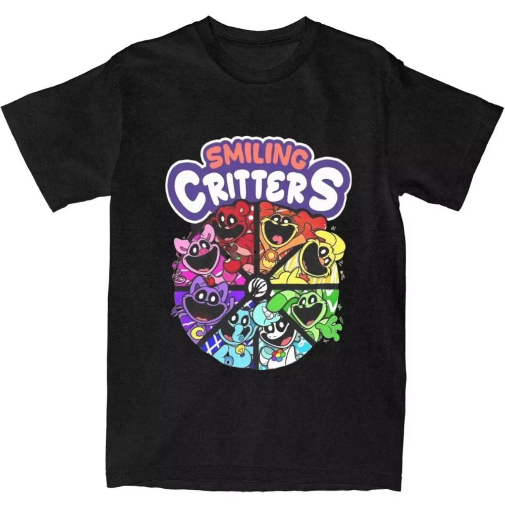 

Smiling Critters for Men Women T Shirts Catnap Dogday Accessories Fashion Tee Shirt T-Shirt Birthday Gift Clothes M