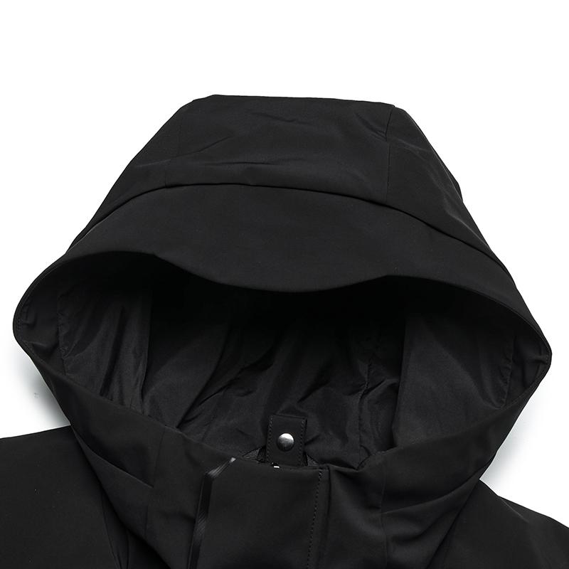 Fila Casual Hooded Jacket Two-Piece Set Men Tops Black F11M513702FBK