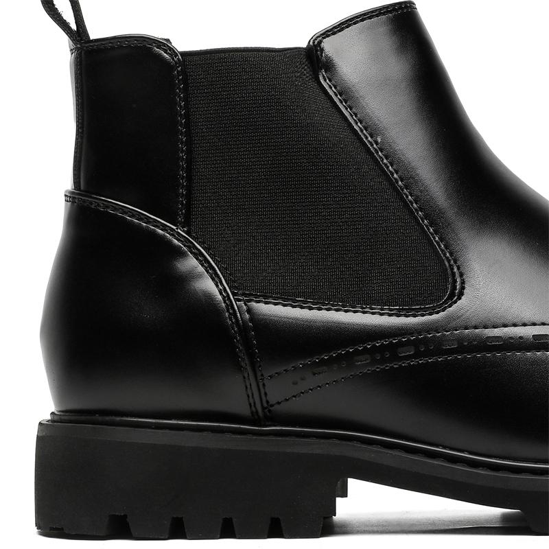 Moda charm to'pig'igacha botinkalar erkaklar uchun haqiqiy charm katta o'lchamli botinkalar yuqori sifatli dizayner rasmiy platforma kundalik botinkalar moda