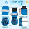 Reflective Dog Shoes Socks Adjustable Dog Foot Covers Anti-Slip Dog Socks  Floor Protection